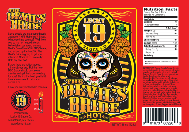 The Devil's Bride - Hot BBQ Sauce