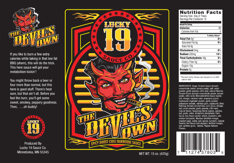 The Devil's Own - Ghost Chili BBQ